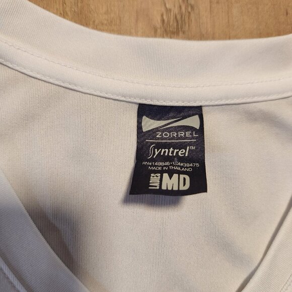 Arcadia Rodeo Life T-Shirt Cowgirl Boots V-Neck Western White Womens Medium‎ - Picture 6 of 9